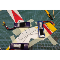 Toto-34 Ervin model halowy z depronu + Pichler